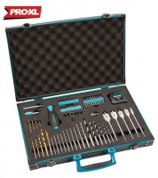 Makita P-90261 70pc Pro-XL Power Tool Accessory Set (Alu Case) £49.95